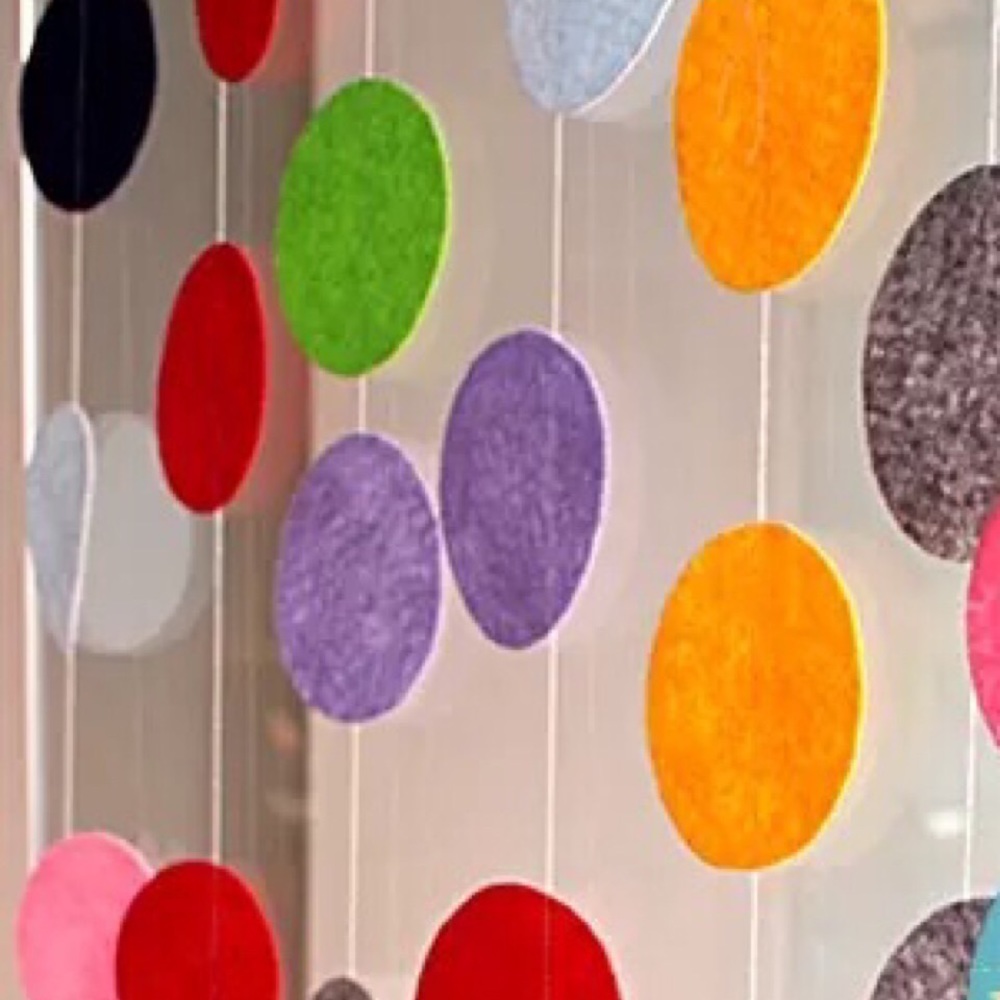 Kids room party Decor Circle chain new